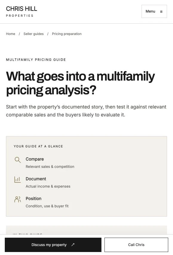 Preview of How pricing comes together.